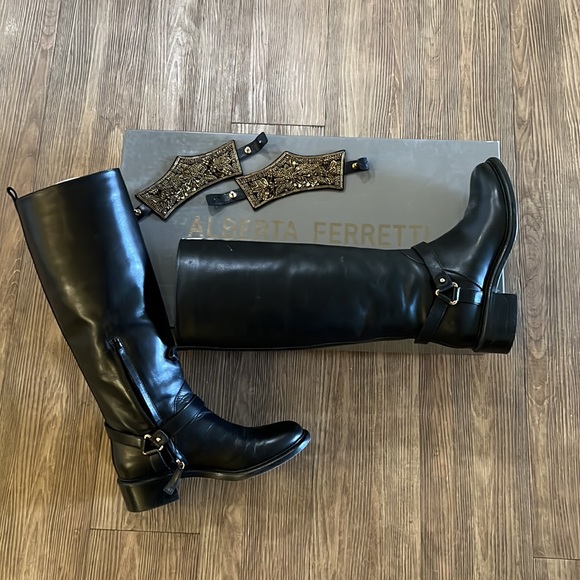 Alberta Ferretti Shoes - Alberta Ferretti riding boots